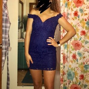 Navy formal boutique  dress
